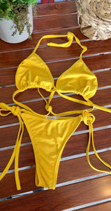 Monaco Bikini // Pineapple Yellow